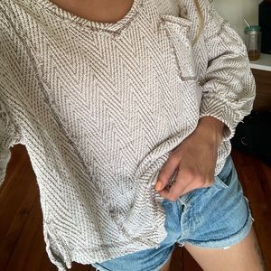 free people beachy sweater